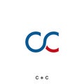 Letter c connected concept