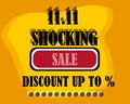 11th November Shocking Sale.