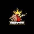 Rooster animal Mascot Logo Esport Logo Team stock images