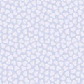 Seamless Light Blue Monotone Heart Shape Pattern Royalty Free Stock Photo