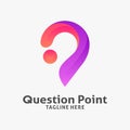 Question point logo design