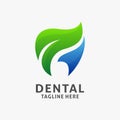 Nature dental logo design