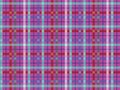 purple Check tartan plaid, flannel pattern design Royalty Free Stock Photo