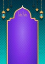 Ramadan islamic arabic background Royalty Free Stock Photo