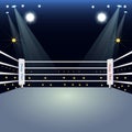 boxing ring Royalty Free Stock Photo