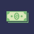 Banknote dollar sign icon