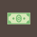 Banknote dollar sign icon