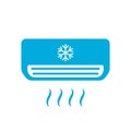 Air conditioner vector icon