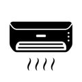 Air conditioner vector icon