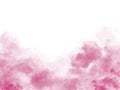 Pink sky clouds background valentines