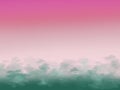 Pink torquoise sky cloud background