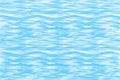 Seamless pattern of water surface with waves. Copy space for your design.