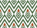 Geometric ethnic ikat pattern Oriental traditional, Christmas themes.