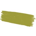 Green oil color paint brush clipart Royalty Free Stock Photo