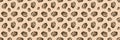 Semirealistic pattern of shell .Hand-drawn shell pattern. Shell isolated pattern for background. Royalty Free Stock Photo