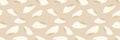 Semirealistic pattern of shell .Hand-drawn shell pattern. Shell isolated pattern for background. Royalty Free Stock Photo