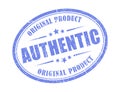 Authentic original product stamp