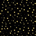 Black and Yellow Star Pattern