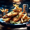 Fish and chips, classic dish enjoyed for centuries, is a symphony of flavors and textures