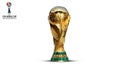 fifa world cup 2026 official logo with trophy Royalty Free Stock Photo