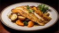 Sole Meuniere, classic French preparation of fish in a lemony brown-butter sauce