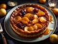 Delicious Tarte Tatin, rustic and irresistible French upside-down apple tart