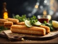 Delicious fish fingers are golden, crispy on the outside, and melt-in-your-mouth tender