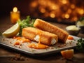 Delicious fish fingers are golden, crispy on the outside, and melt-in-your-mouth tender