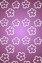 purple gradient background with flower Royalty Free Stock Photo