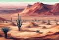 Cactus in the Desert