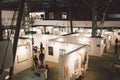Contemporary Art Fair Exhibition Hall from Above Royalty Free Stock Photo