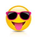 Happy foolish emoji icon