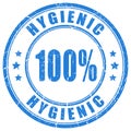 Hygienic vector stamp