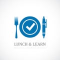 Lunch and learn icon
