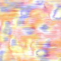 Moire gradient texture, bright phantom wavy lines optical illusion. Abstract rainbow pattern with distorted lines. Vector