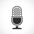 Microphone vector icon