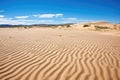 untouched sand dunes in a secluded desert reserve