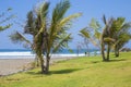 Untouched sandy beach