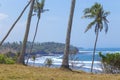 Untouched sandy beach