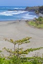 Untouched sandy beach