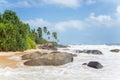 Untouched tropical beach