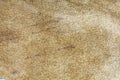 Untreated piece of genuine leather look from the inside out Royalty Free Stock Photo