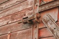 An old rusty lock. Royalty Free Stock Photo