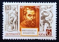 Unused postage stamp Soviet Union, CCCP, 1964, Portrait of Italian sculptor Michelangelo