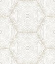 Unusual abstract pattern. Vector seamless