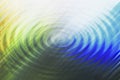 Unusual abstract yellow green and blue ripple background