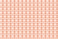 unusual abstraction small elements link weave peach color