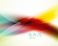 Unusual blur wave abstract background