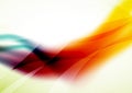 Unusual blur wave abstract background