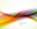 Unusual blur wave abstract background